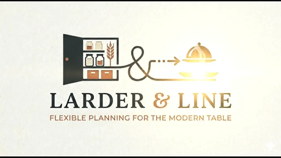 Larder & Line: a cupboard connected to a serving dish